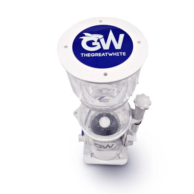 Great White Skimmer Product Photo with collection cup and top