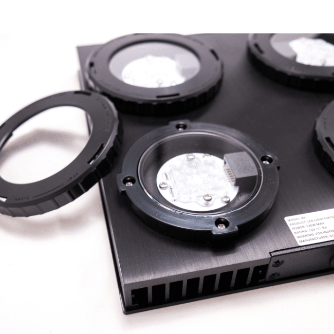 Illumagic X4 showing interchangeable lens