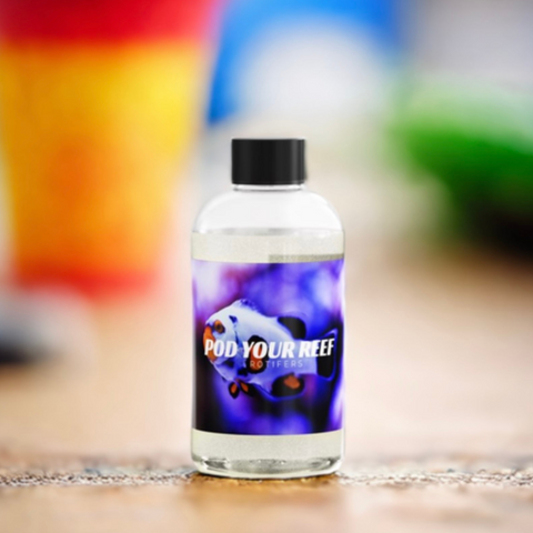 Product Image of Pod Your Reef Rotifers showing the category for Zooplankton including copepods and rotifers for marine tanks. 