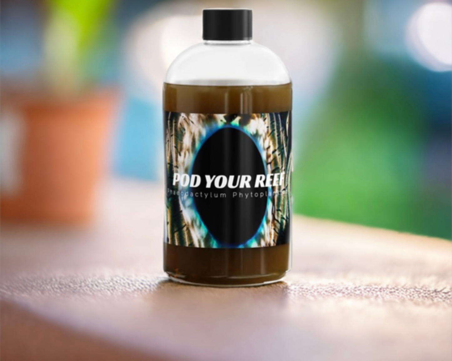Pod Your Reef Phytoplankton Bottle for Reef Tanks, Copepods, and Culturing 