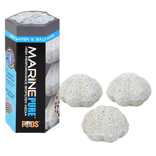 Marine Pure Pods packaging with pods on the side 