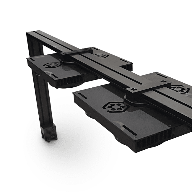 Dalua X4 arm RMS holding two X4 lights