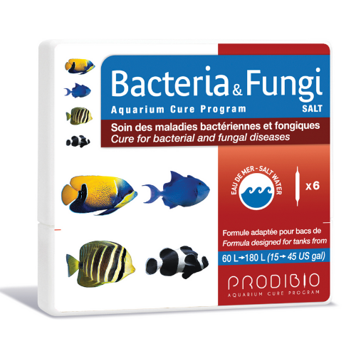 Product Image of Bacteria and Fungi Salt Aquarium Cure Program