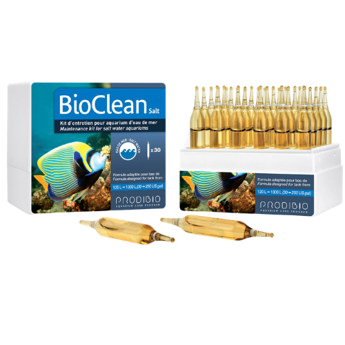 Bioclean Reef showing vials 